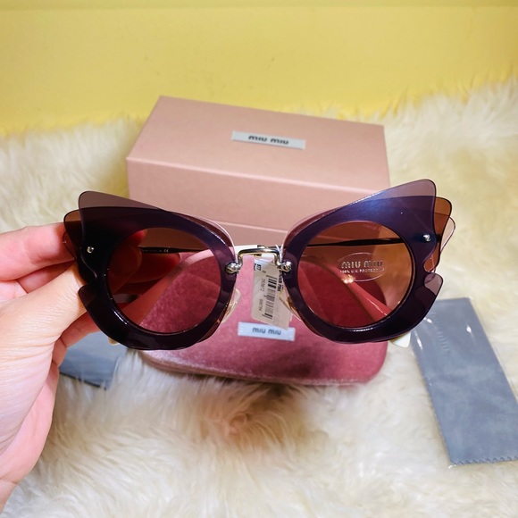 New Miu Miu butterfly sunglasses - Picture 9 of 9